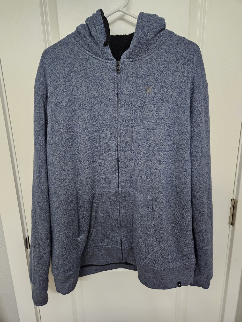 Hurley Men's Sherpa Hoodie  Full Zip Jacket XL